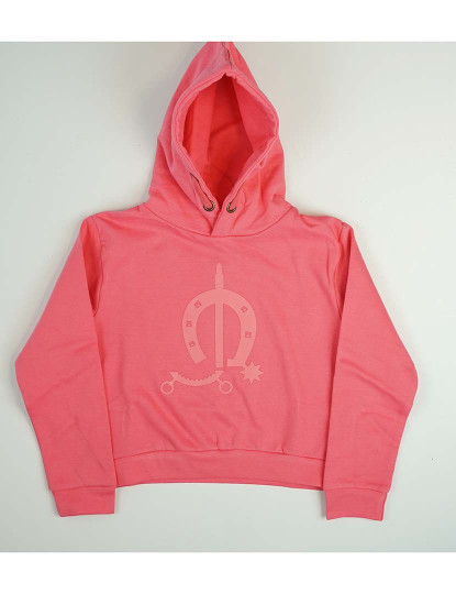 imagem de Sweatshirt com Capuz Rosa1