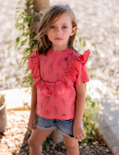 imagem de T-Shirt Menina 01 Triana Coral4