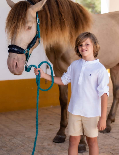imagem de Camisa Menino  03 Menorca Branco4