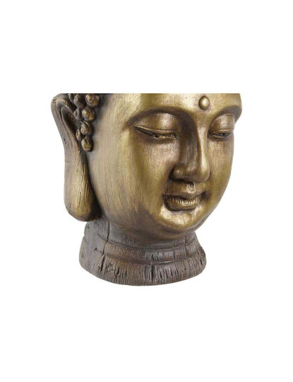 imagem de Figura Buda Envelhecido Dourado 3