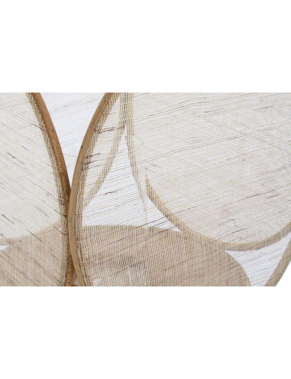 imagem de Porta-Velas Bambu Natural Castanho 5