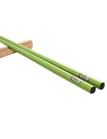 imagem de Conjunto Sushi 12 Peças Bambu Cerâmica Gato 4