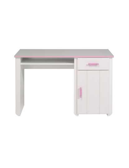 imagem de Secretária Biotiful Branco e Rosa3