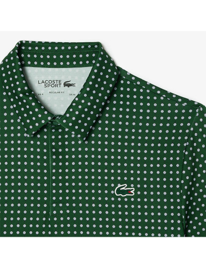 imagem de Polo De Homem Verde Branco4