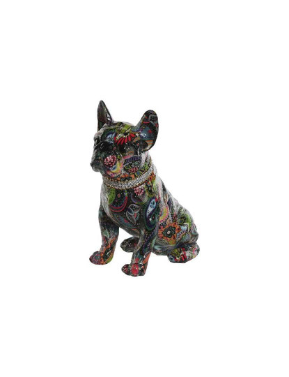 imagem de Figura Resina Cão Multicor 1