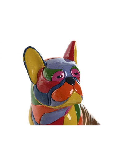 imagem de Figura Resina Cão Multicor 2