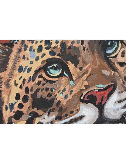 imagem de Quadro Tela Ps Chica Leopardo 3