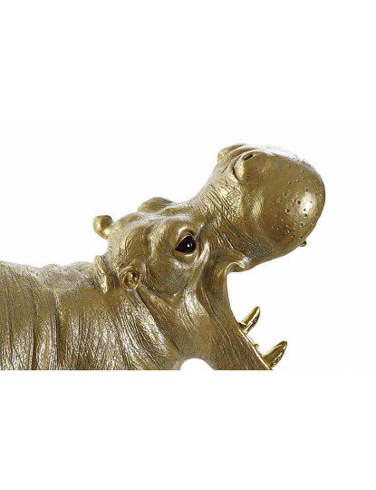 imagem de Candeeiro De Mesa Resina Hipopotamo 4