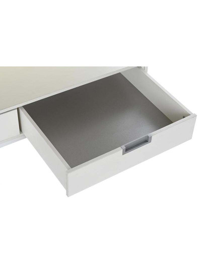 imagem de Mesa De Centro Metal Mdf Branco 4