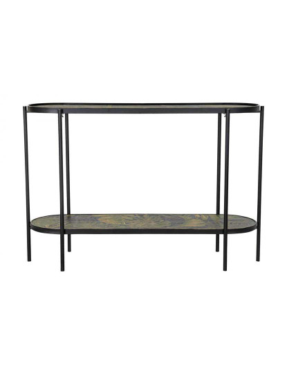 imagem de Consola Metal Mdf Tropical Preto 4