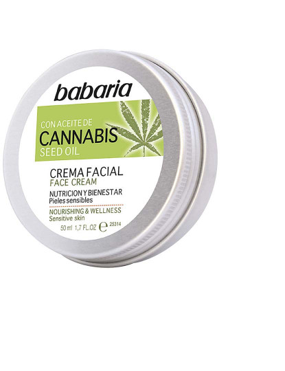 imagem grande de Creme Facial Cannabis 50Ml1