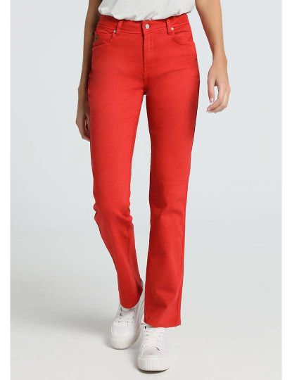 imagem de Jeans Senhora Vermelho1