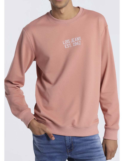 imagem de Sweatshirt Homem Rosa1