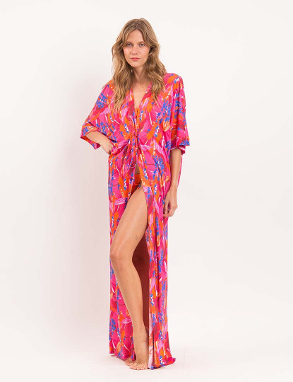 imagem de Vestido Praia Flavors Rosa3