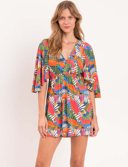 imagem de Vestido Praia Jungle Multicor2