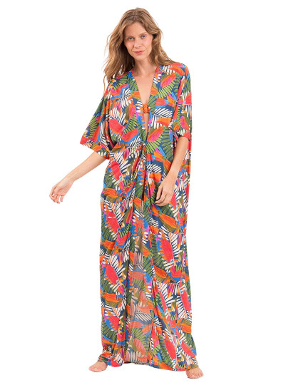 imagem de Vestido Praia Jungle Multicor1