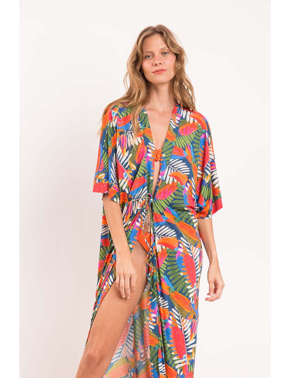 imagem de Vestido Praia Jungle Multicor8