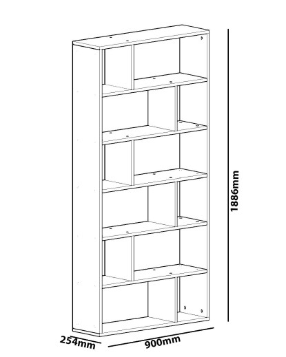 imagem de Estante Form Branco3