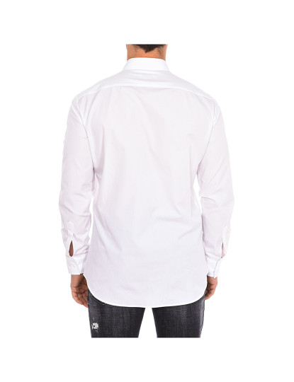 imagem de Camisa Manga Comprida Homem Preto Branco3