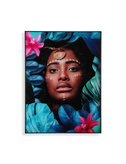 imagem de Pintura Africana Cristal Madeira 1