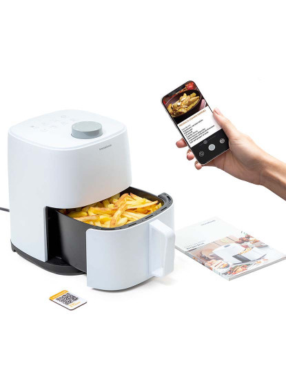 imagem de Fritadeira de Ar InnovaGoods Fryinn Lite 2000 Branco 1200 W 2 L5