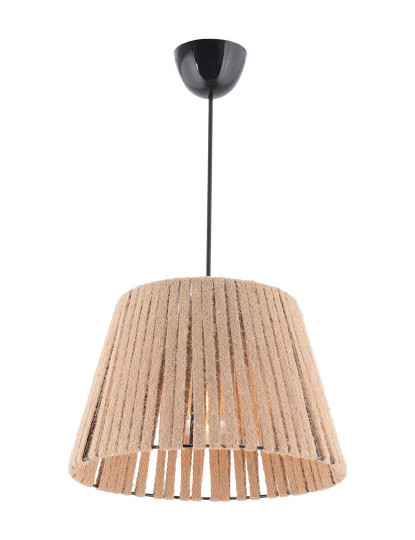 imagem de Candeeiro Suspensão Cone Jute Creme2