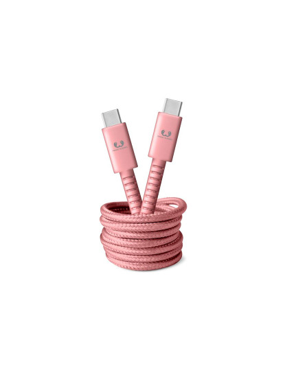 imagem de Cabo USB-C ? USB-C Kabel Fabriq, 1,5 m, Dusty Pink2