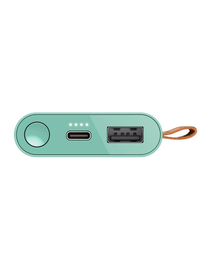 imagem de Powerbank 6000 mAh, USB-C  Misty Mint2