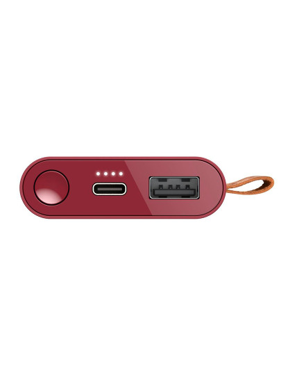 imagem de Powerbank 6000 mAh, USB-C  Ruby Red2