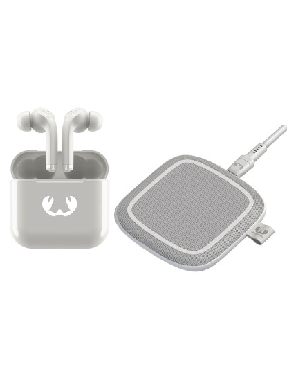 imagem de Earpods True Wireless TWINS 2 TIP + Base Carregamento Ice Grey1