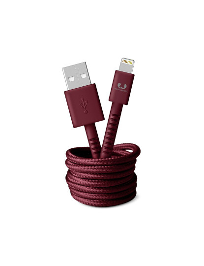 imagem de Cabo Lightning-Kabel Fabriq, 1,5 m, Ruby Red2