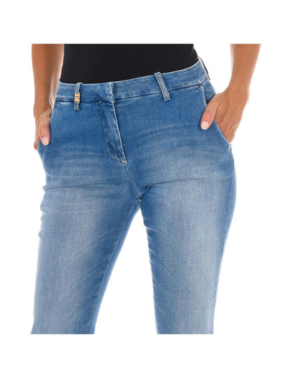 imagem de Calças De Ganga Senhora Azul Denim2