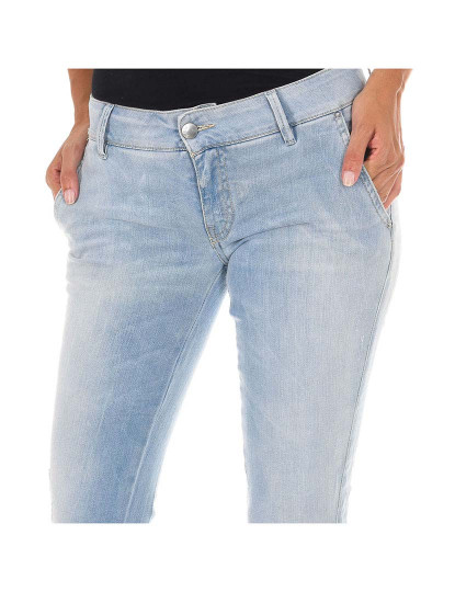 imagem de Calças De Ganga Senhora Azul Denim2