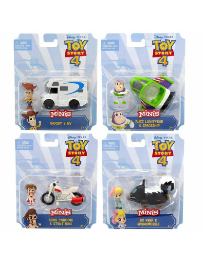 imagem de Toy Story 4 Sort.Mini Figuras+ Veiculo Gcy49 (Sortido)1