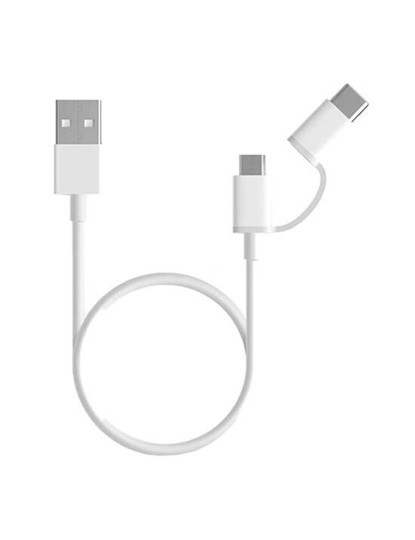 imagem de Mi 2-in-1 USB Cable Micro USB to Type C 100cm *TOP LRY*1