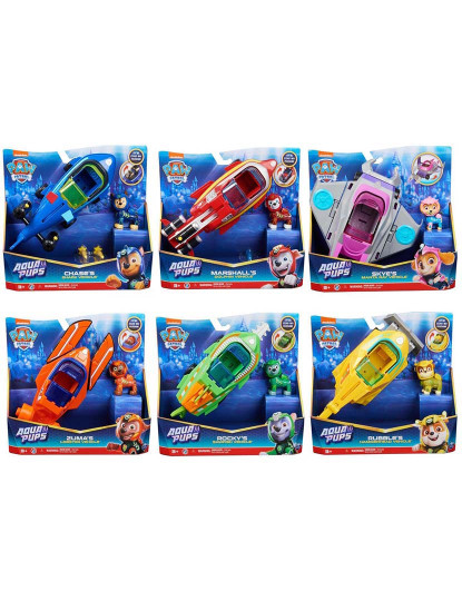 imagem de Paw Patrol Aqua Pups Veic.Basicos 126944/60652291