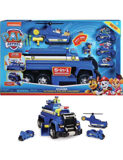 imagem de Paw Patrol Camião De Policia Deluxe 118789/177021