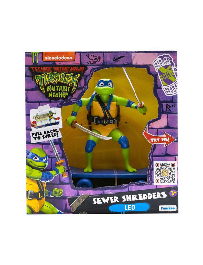 imagem de Tmnt Movie Figuras Com Skate 129419/710553