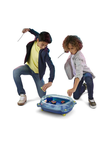 imagem de Beyblade Arena B.Q.Kit Batalha Thunder F6781Eu43