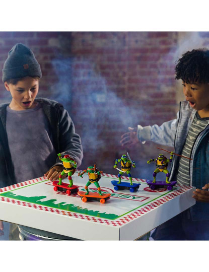 imagem de Tmnt Movie Figuras Com Skate 129419/710559