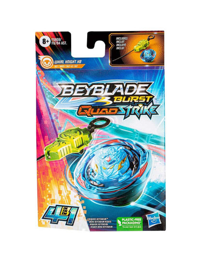 imagem de Beyblade Pião E Lançador Quadstrike F6784Eu411