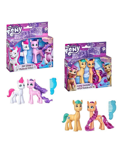 imagem de My Little Pony Figuras Cabelo Real F37805L01