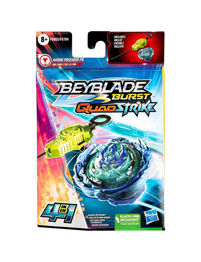 imagem de Beyblade Pião E Lançador Quadstrike F6784Eu42