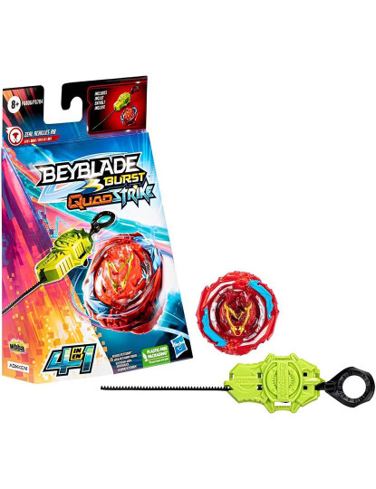 imagem de Beyblade Pião E Lançador Quadstrike F6784Eu47