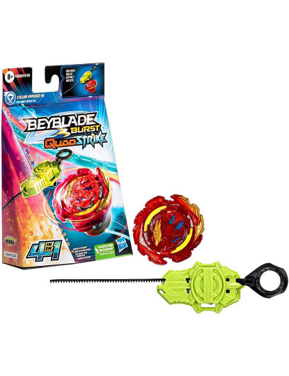 imagem de Beyblade Pião E Lançador Quadstrike F6784Eu44