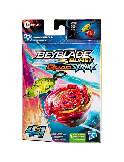 imagem de Beyblade Pião E Lançador Quadstrike F6784Eu45