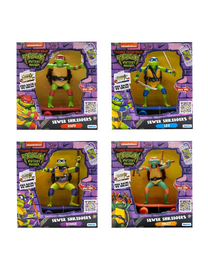 imagem de Tmnt Movie Figuras Com Skate 129419/710551