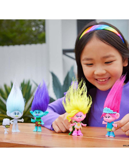 imagem de Trolls Mini Boneca Pequena Sortido Hnf0110