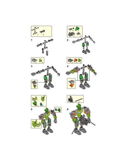 imagem de Robot De Construção Warrior Roboforces 30568Z14