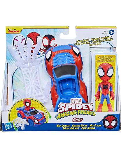 imagem de Spidey Amazing Friends Veiculo E Figura F67765L012